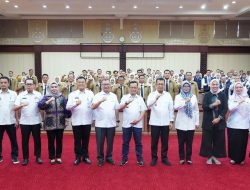 Pemprov Lampung Terima Kunjungan Tim Studi Lapangan Pelatihan Kepemimpinan Pengawas Sumatera Selatan