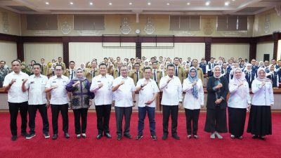 Pemprov Lampung Terima Kunjungan Tim Studi Lapangan Pelatihan Kepemimpinan Pengawas Sumatera Selatan