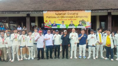 Pertahankan Peringkat 10 Besar, Pj Pubernur Apresiasi Kontingen Lampung pada PON XXI 2024 Aceh-Sumut