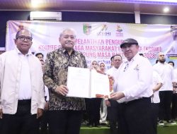 Pj Gubernur Samsudin Hadiri Pelantikan Pengurus KORMI, Dukung Lampung Jadi Tuan Rumah FORNAS IX 2027