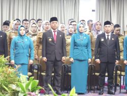 Pj Gubernur Lampung Kukuhkan Pjs Wali Kota/ Bupati Kabupaten Kota