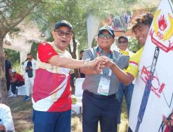 Pj Gubernur Samsudin Motivasi Empat AtletLampung Ikut Cabor Selancar Ombak PON XXI