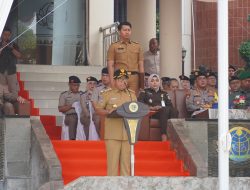 Pj Gubernur Lampung Pimpin Upacara Peringatan Ke-64 Hantaru