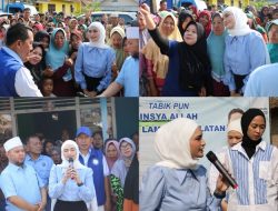 Jadi Anggota DPR RI, Putri Zulhas Bersilaturahmi Dengan Masyarakat Di Tiga Kecamatan Di Lamsel