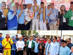 Dapatkan Nomor Urut 2 Paslon Bupati Lamsel EGI-Syaiful Riang Gembira