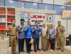 Pengelola JDIH Bagian Hukum Kabupaten Way Kanan Laksanakan Kunker ke JDIH Sekretariat DPRD Provinsi Lampung