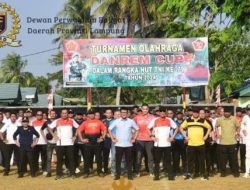 Ketua DPRD Ahmad Giri Akbar Hadiri Pembukaan Turnamen Danrem Cup 043/Gatam