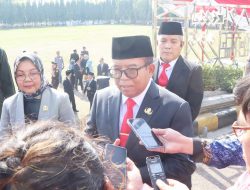Pj Gubernur Lampung Inspektur Upacara Hari Kesaktian Pancasila, Serukan Pembangunan Bernilai Pancasila