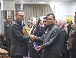 Sekdaprov Lampung Lantik 26 Pejabat Administrator dan Pengawas