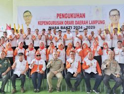 Pengurus ORARI Lampung Resmi Dikukuhkan Strategis di Bidang Komunikasi Terus Ditingkatkan