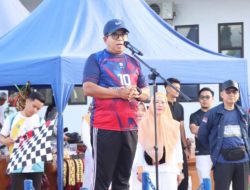 Pj Gubernur Lampung Lepas Jalan Sehat Bersama Dharma Wanita, Ajak Tingkatkan Gaya Hidup Sehat dan Kebersamaan
