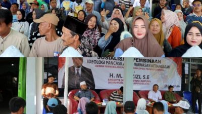 Anggota DPRD Provinsi Lampung M. Hazizi Sosialisasikan PIP Di Kecamatan Penengahan
