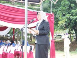 Sivitas Akademika Unila Upacara Peringati Hari Pahlawan