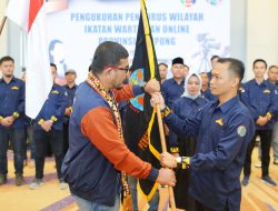 Ketum Yudhistira Kukuhkan PW IWO Lampung Masa Bakti 2024-2029