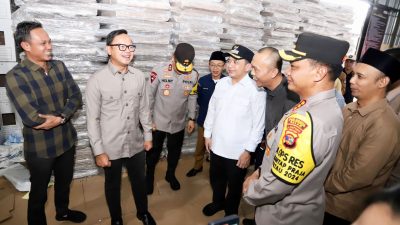 Jelang Pilkada 2024, Wamendagri Bima Tinjau Kesiapan Logistik Di Kota Bandar Lampung