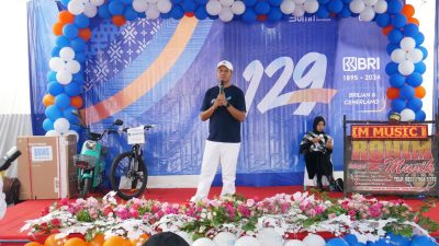 Peringatan HUT Ke-129 BRI di Branch Office Tulang Bawang Penuh Keceriaan