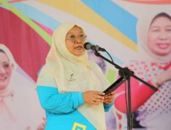Pj Ketua PKK Provinsi Lampung Maidawati Retnoningsih Samsudin Buka Pelatihan Eco Enzym
