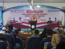 Penjabat Gubernur Lampung Buka Apel Besar dan Workshop Hari Antikorupsi Sedunia