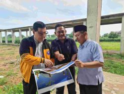 Komitmen Pj. Gubernur Lampung Melanjutkan Kota Baru Mulai Dari Masjid Al Hijrah Kota Baru Bersama Panitia Pembangunan Masjid