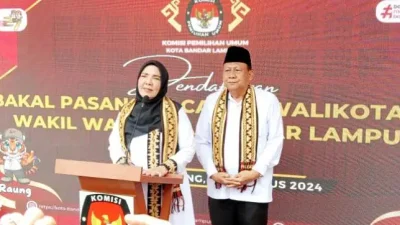 Kamis Besok, Eva-Deddy Ditetapkan Wali Kota – Wakil Wali Kota Bandar Lampung