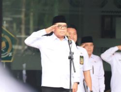 Peringatan Hari Amal Bhakti Ke-79 Kemenag 2025 Tingkat Provinsi Lampung, Pj Gubernur Samsudin Jadi Pembina Upacara