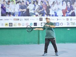 Pj Gubernur Lampung Buka Tournament Anniversary 1 Tahun Yay Tennis