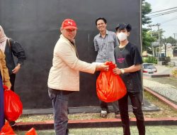Organisasi Pers Taring Lampung Gelar Baksos di Taman UMKM Bung Karno, Bagikan Makanan Siap Santap untuk Masyarakat