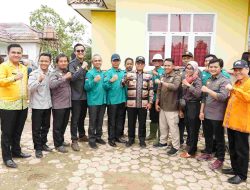 Lampung Perkuat Ketahanan Pangan,  Pj. Gubernur Samsudin Tinjau Vaksinasi Massal PMK di Lampung Tengah