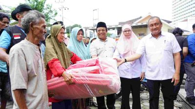 Pemkot Bandar Lampung Tak Putus Salurkan Bantuan Bagi Warga Terdampak Banjir