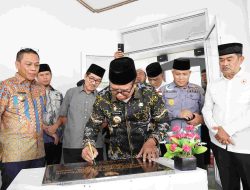 Pj. Gubernur Lampung Resmikan Masjid Miftahul Jannah di Komplek Perkantoran Teluk Betung