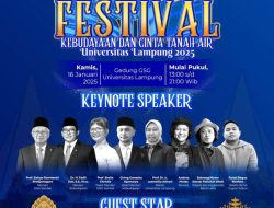 Unila Helat Anugerah Be Strong Festival Kebudayaan dan Cinta Tanah Air