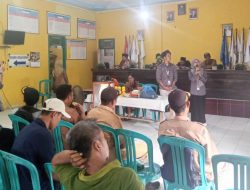 Mahasiswa KKN Unila Sosialisasikan Pupuk Organik di Desa Bumi Restu