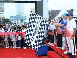Pj Gubernur Samsudin Lepas Peserta Bank Lampung Run 2025