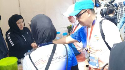 IKBL Tampil Bawa UMKM Binaan Meriahkan HUT Ke-59 Bank Lampung di Tugu Adipura