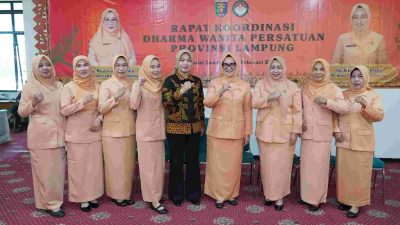 Pj. Penasihat DWP Provinsi Lampung Buka Rakor, Sampaikan Apresiasi dan Permohonan Pamit
