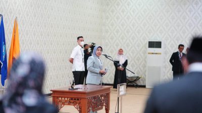 Rektor Lantik Pejabat Tahap Tiga di Lingkungan Unila