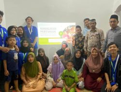 Mahasiswa KKN Unila Sosialisasi Pertanian Ramah Lingkungan Lewat Pemanfaatan Limbah Pertanian di Desa Negeri Campang Jaya