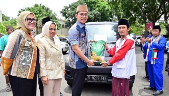 EGI Sampaikan Distribusi Zakat Fitrah Sebanyak 5 Ton Beras Harus Tepat Sasaran