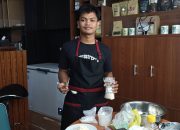 Mahasiswa MBKM Unila Cahya Dwi Saputra Sukses Merintis Usaha Kuliner