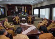Hari Pertama Masuk Kantor, Gubernur Mirza Disambut Sejumlah Kepala Perangkat Daerah