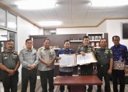 Tingkatkan Ketahanan Pangan dan Kesejahteraan Petani, Danrem 043/Gatam Tandatangani MoU Optimasi Lahan Rawa 2025