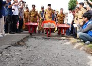 Groundbreaking Jalan Kotabumi – Bandar Abung, Awali Komitmen Gubernur Mirza Tingkatkan Pembangunan Infrastruktur di Lampung