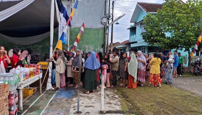 Warga Antusias Hadiri Pasar Murah Ramadan Digelar Pemkot Bandar Lampung