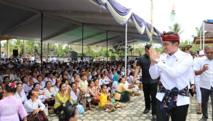 EGI Disambut Hangat Saat Mengahadiri Acara Melasti Umat Beragama Hindu