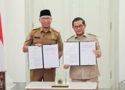 Disaksikan Sekjen Kemendagri, Gubernur Lampung dan Gubernur Jakarta Teken Kerja Sama Peningkatan Layanan Publik