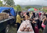 Jaga Kesetabilan Harga Bahan Pokok, Pemkab Lamsel Gelar Pasar Murah Di Dua Kecamatan