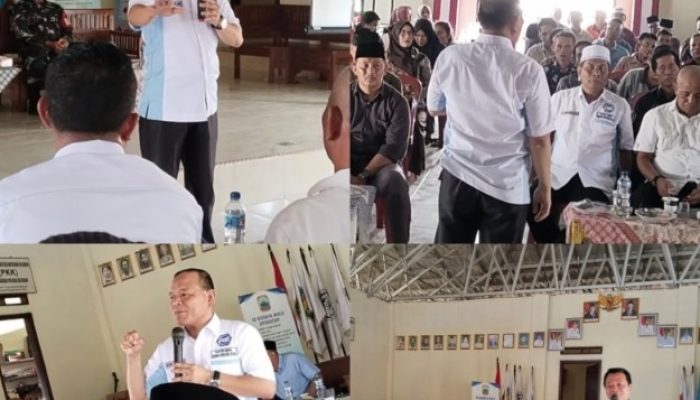 Penyuluhan Hukum Rusman Efendi Dan Sosialisasi Program Koperasi Merah Putih Bersama LPPM UIM Mandiri Diikuti Seluruh Aparatur Desa Dan Masyarakat Tanjung Sari
