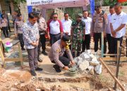 Baksos Presisi, Polresta Bandar Lampung Gandeng Swasta Bangun Kembali Rumah Korban Tanah Longsor