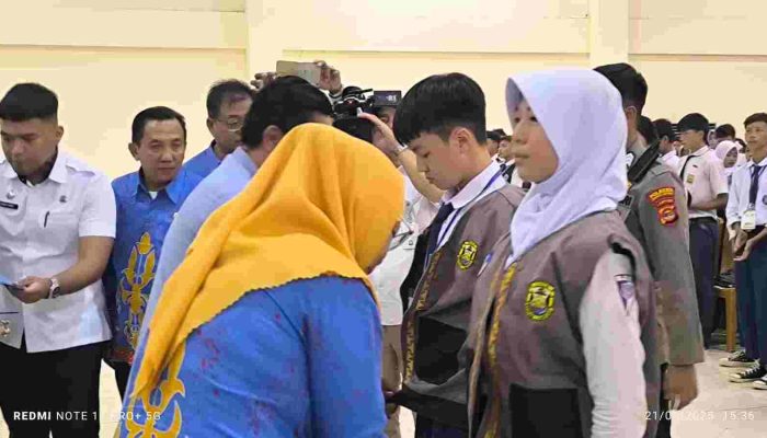 Pemkot Bandar Lampung Resmi Kukuhkan 1.116 Pelajar Sebagai Satgas Retina Angkatan 2