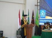Rektor Hadiri Pengukuhan 15 Guru Besar UIN Raden Intan Lampung
